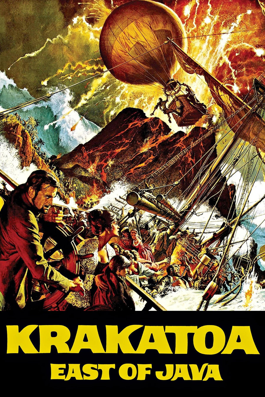 Krakatoa East of Java (1969) poster