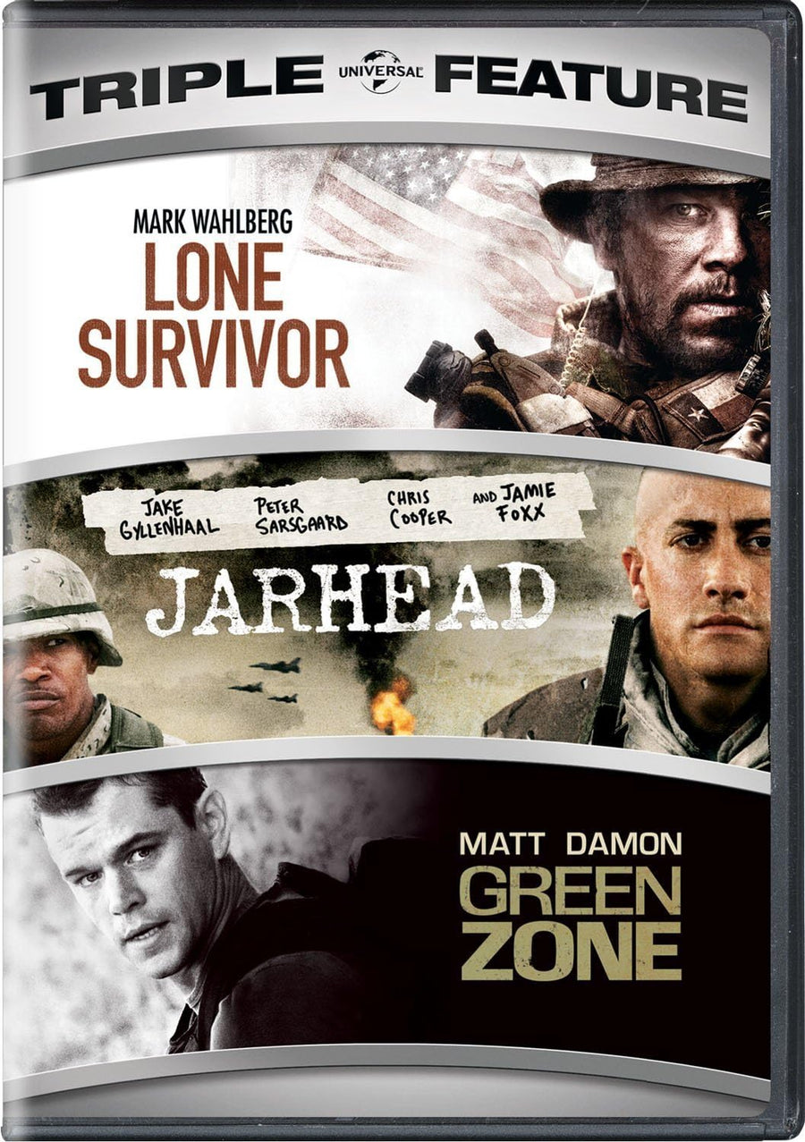 Triple Feature: Lone Survivor, Jardhead, Green Zone poster