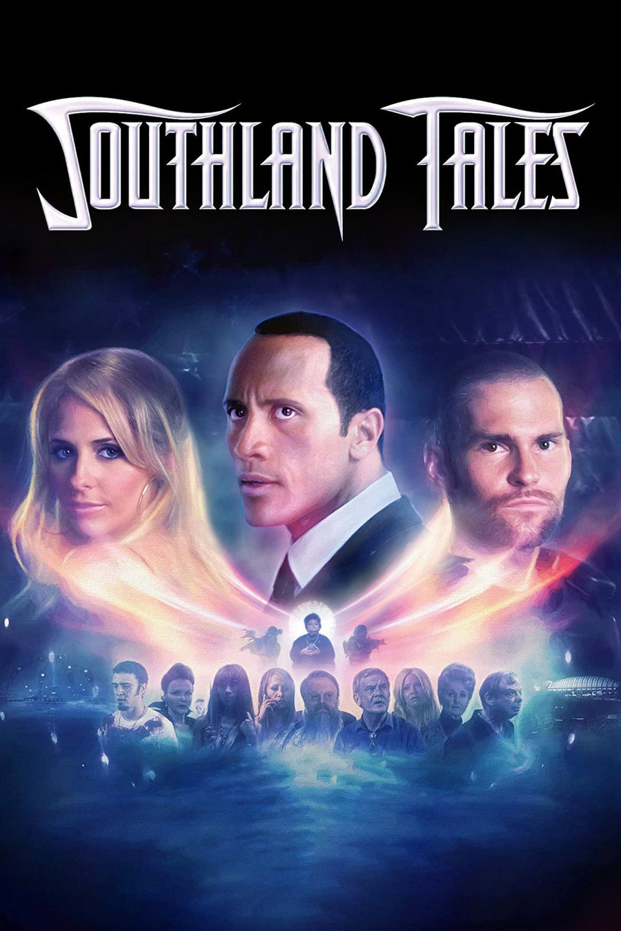 Southland Tales (2007) poster
