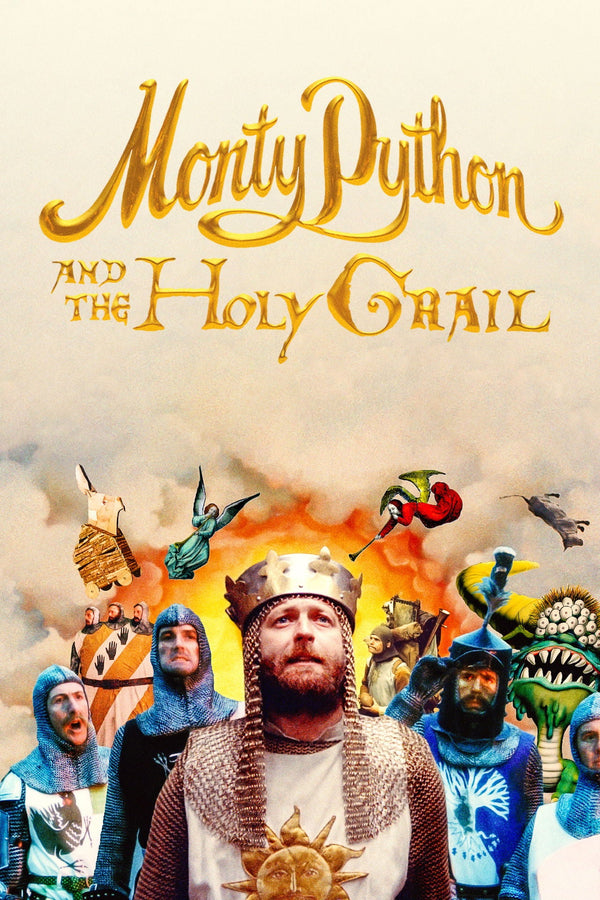 Monthy Python and the Holy Grail (1975) poster