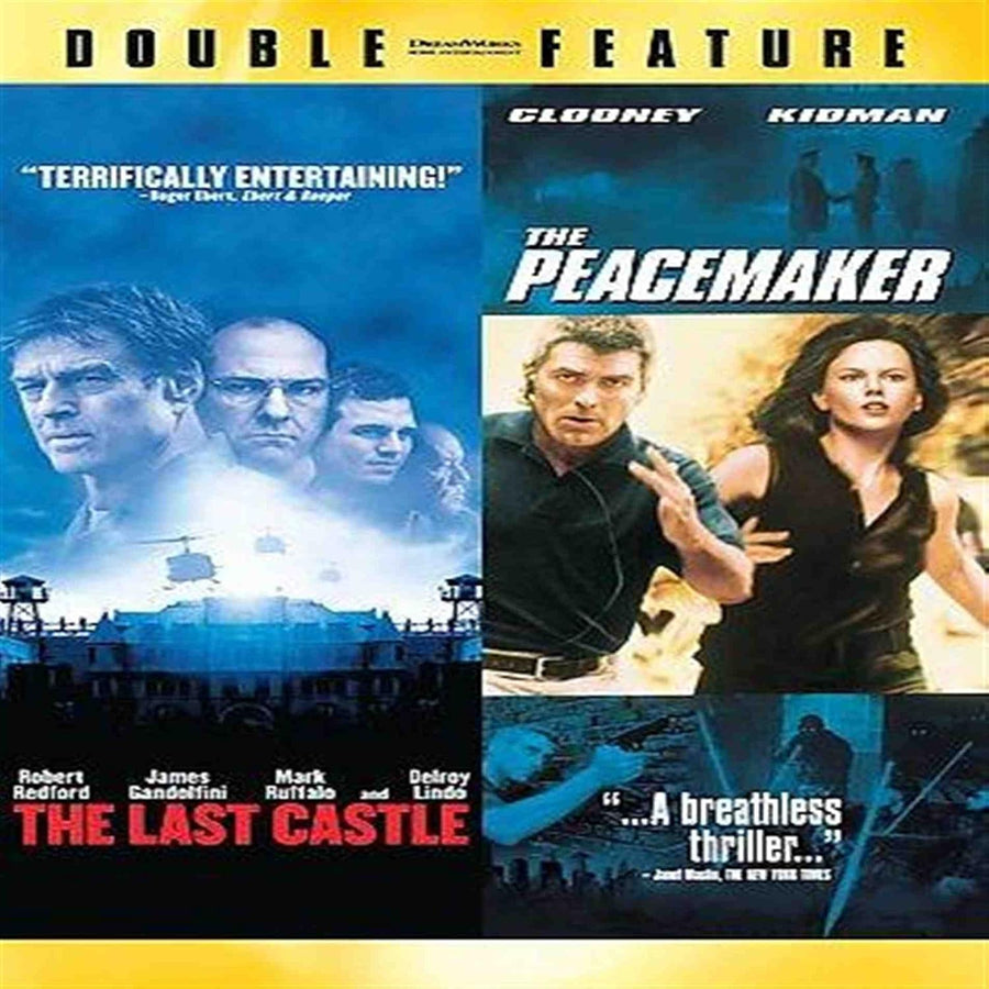 Double Feature: The Last Castle, The Peacemaker poster