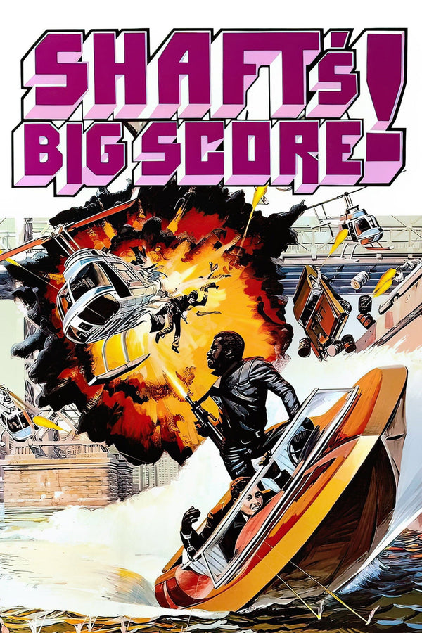 Shaft's Big Score (1972) poster