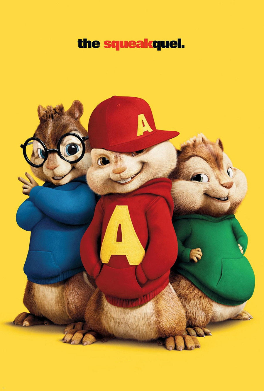 Alvin and the Chipmunks the Squeakquel (2009) poster