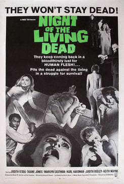 Night of the Living Dead / The Terror poster
