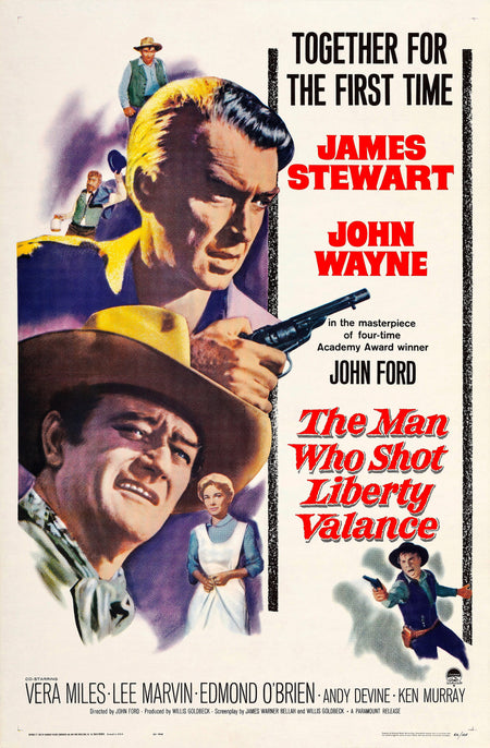 The Man Who Shot Libery Valance poster