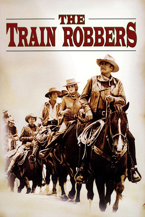 The Train Robbers (1973) poster