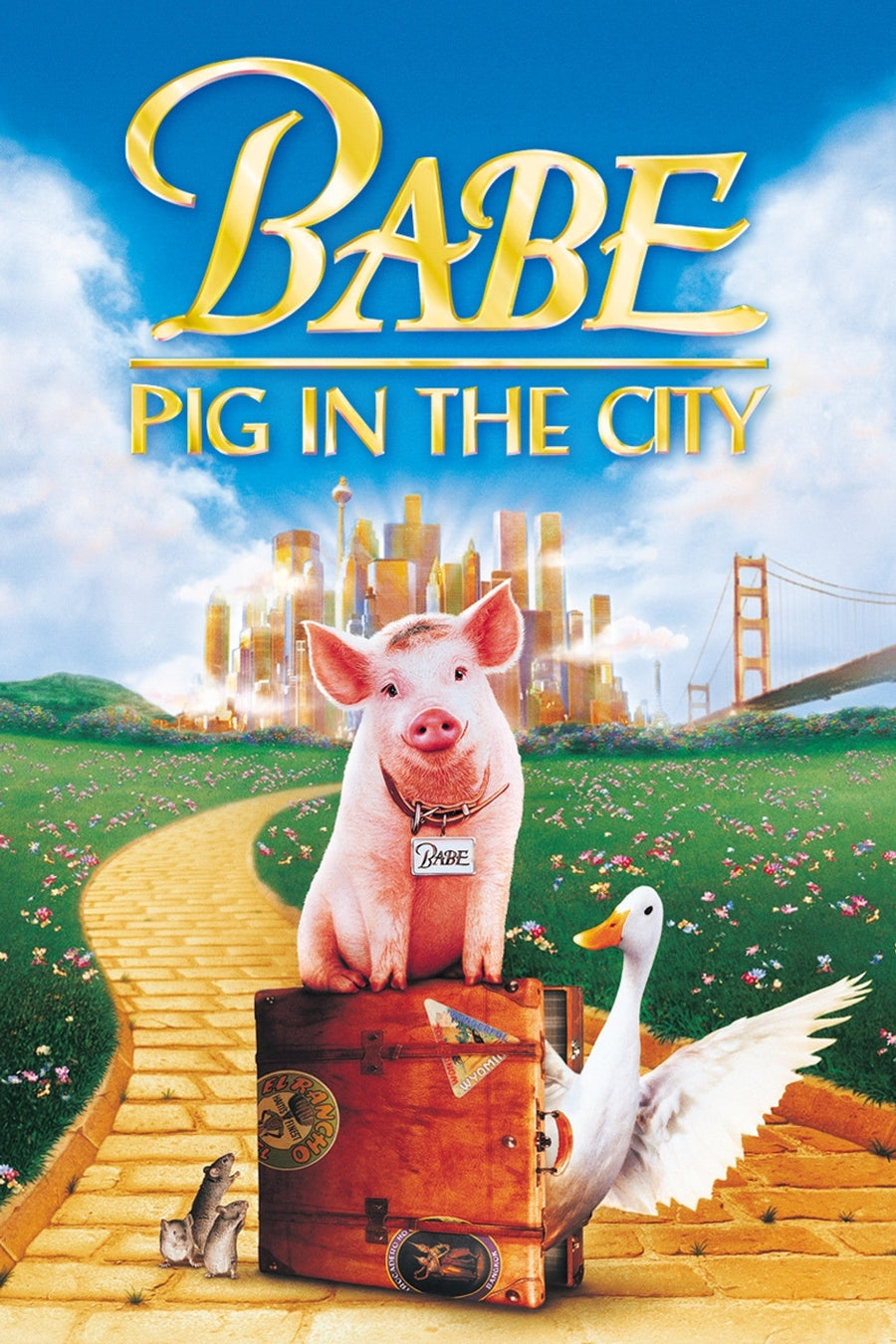 Babe Pig in the City (1998) poster