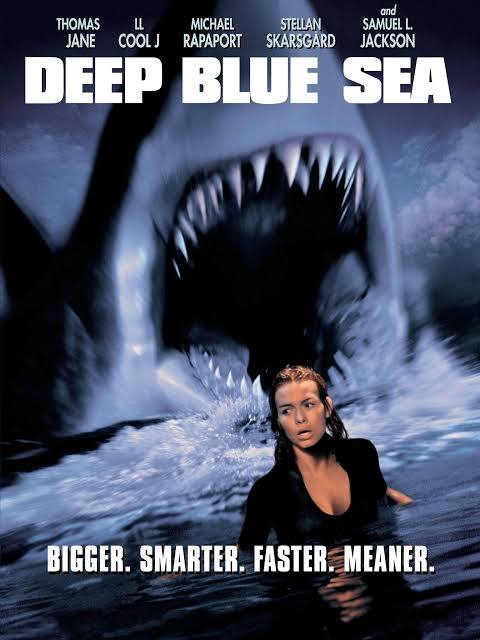 Deep Blue Sea poster
