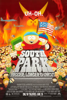 South Park Bigger, Longer, Uncut poster