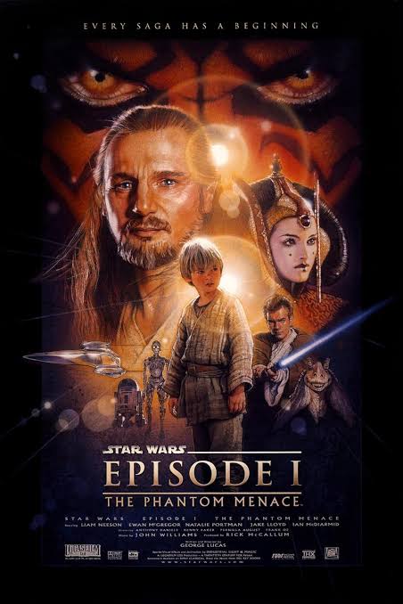 Star Wars I: The Phantom Menace poster