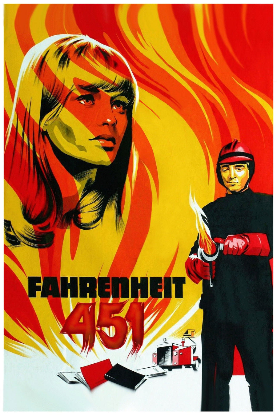 Fahrenheit 451 (1966) poster