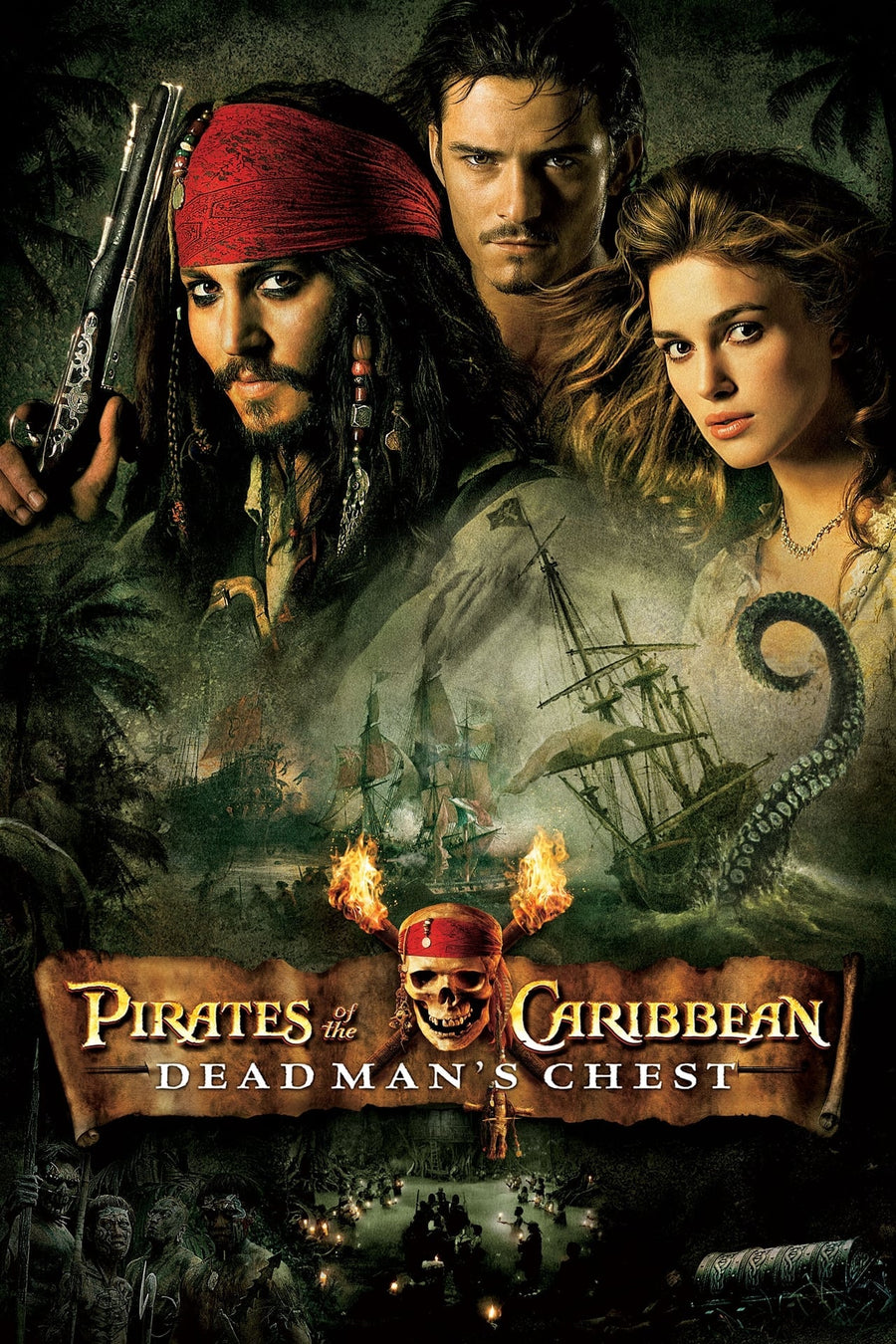 Pirates of the Caribbean: Dead Man's Chest (2006) poster