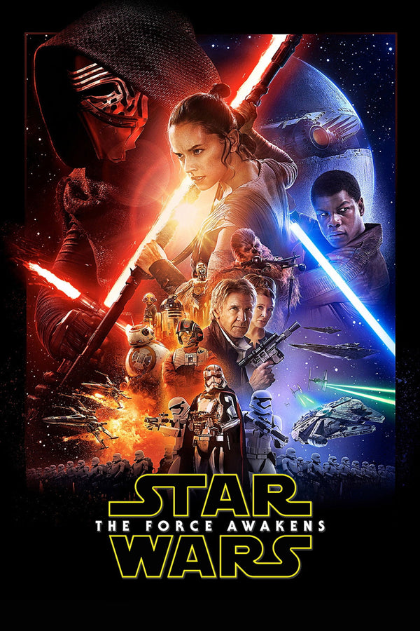 Star Wars The Force Awakens (2015) poster