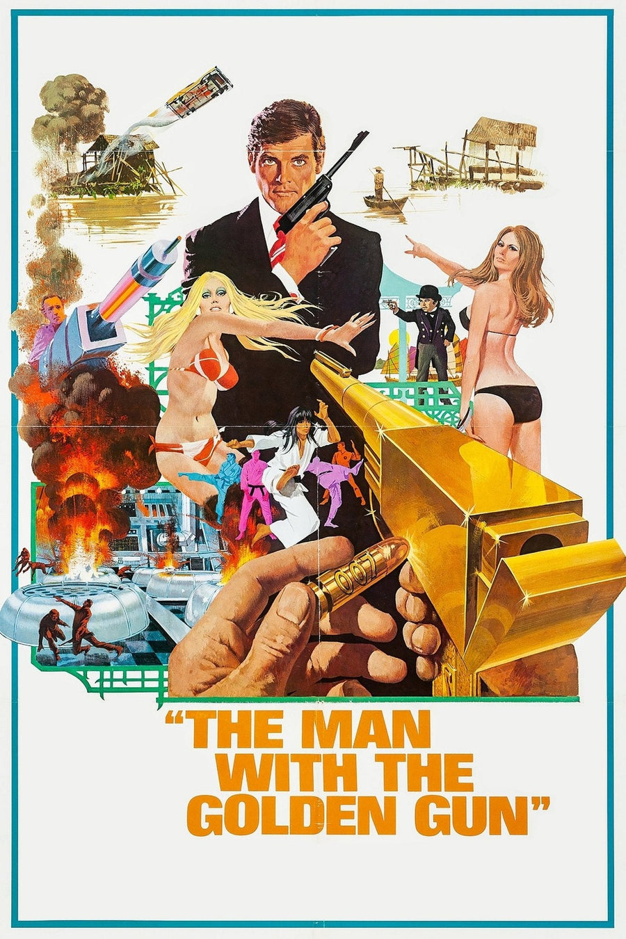 The Man With the Golden Gun (1974) poster